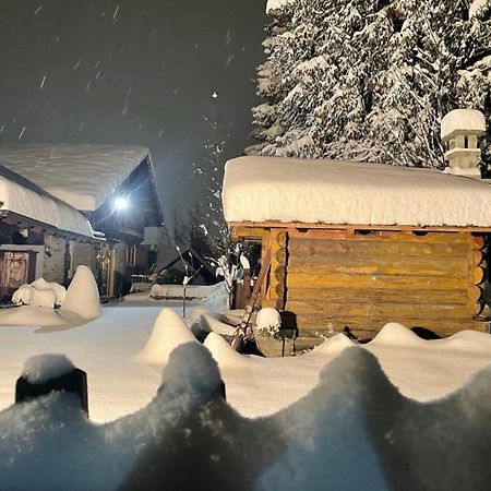 Chalet Blanc "Coeur Sapin" Courmayeur Exteriér fotografie
