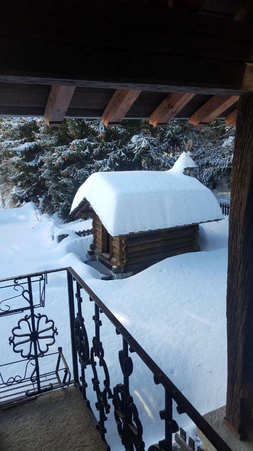 Chalet Blanc "Coeur Sapin" Courmayeur Exteriér fotografie